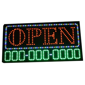 Open Signs & LED Light