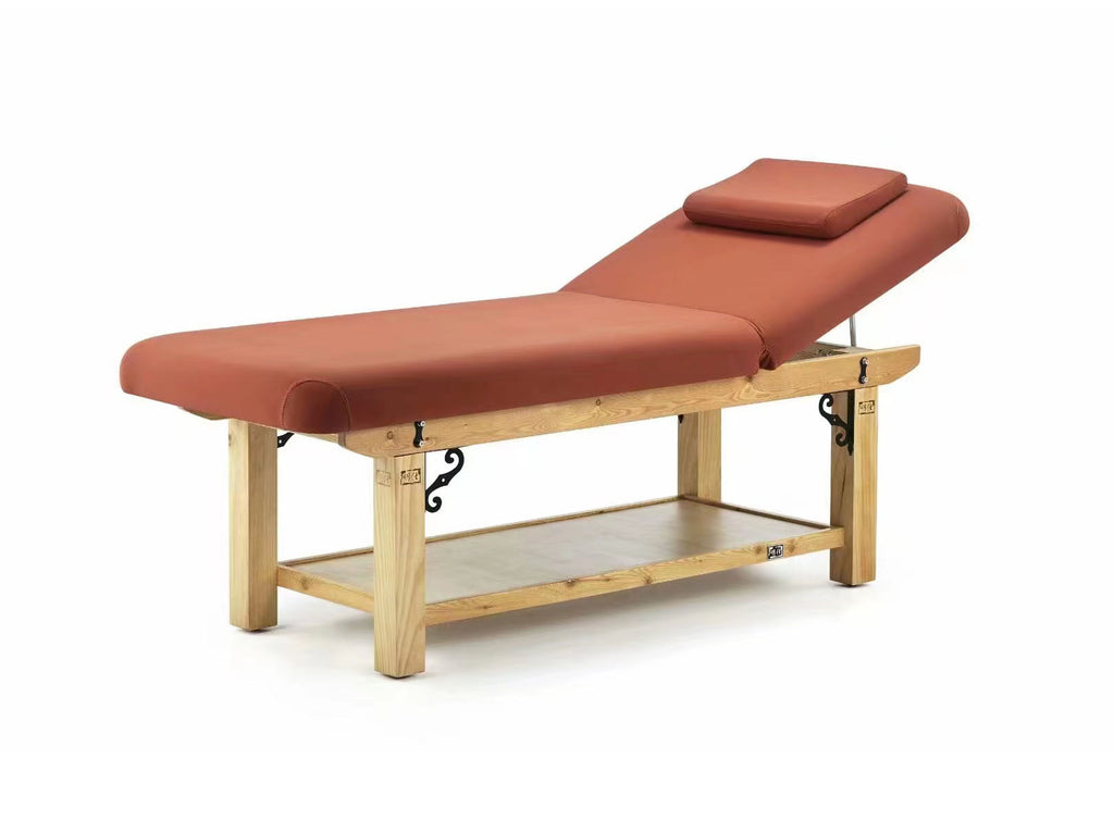 Wooden Frame Massage Table  Item # T-10G-1 - Acubest