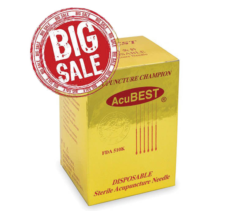 AcuBEST Acupuncture Needles ( 22#-42#; 0.5" to 6" Long) / A1-BIG SALE - Acubest