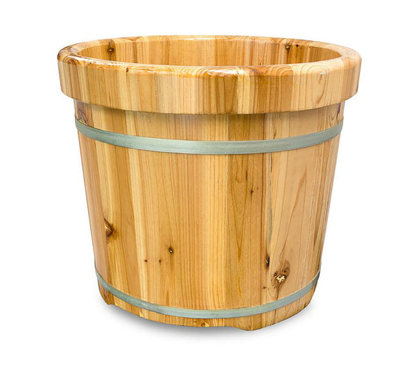 Wooden Foot Bath Bucket / E41B Acubest