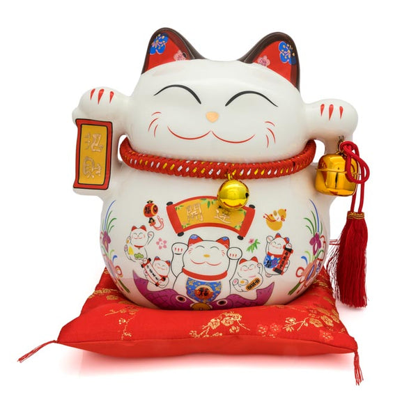 ARS 10＋ Lucky Cat Coin Bank 村上隆 Flowers Lucky Cat Piggy Bank