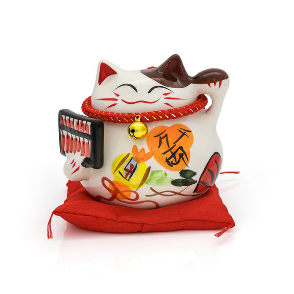 Amazon.com: Lucky Cat Piggy Bank, 6.9in Tall Japanese Lucky