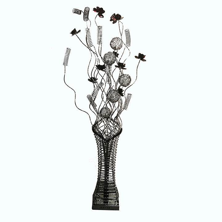 Floor Lamp/ Aluminum Floor lamp/ Flower Baskets lights/ Item# HF152K1A - Acubest