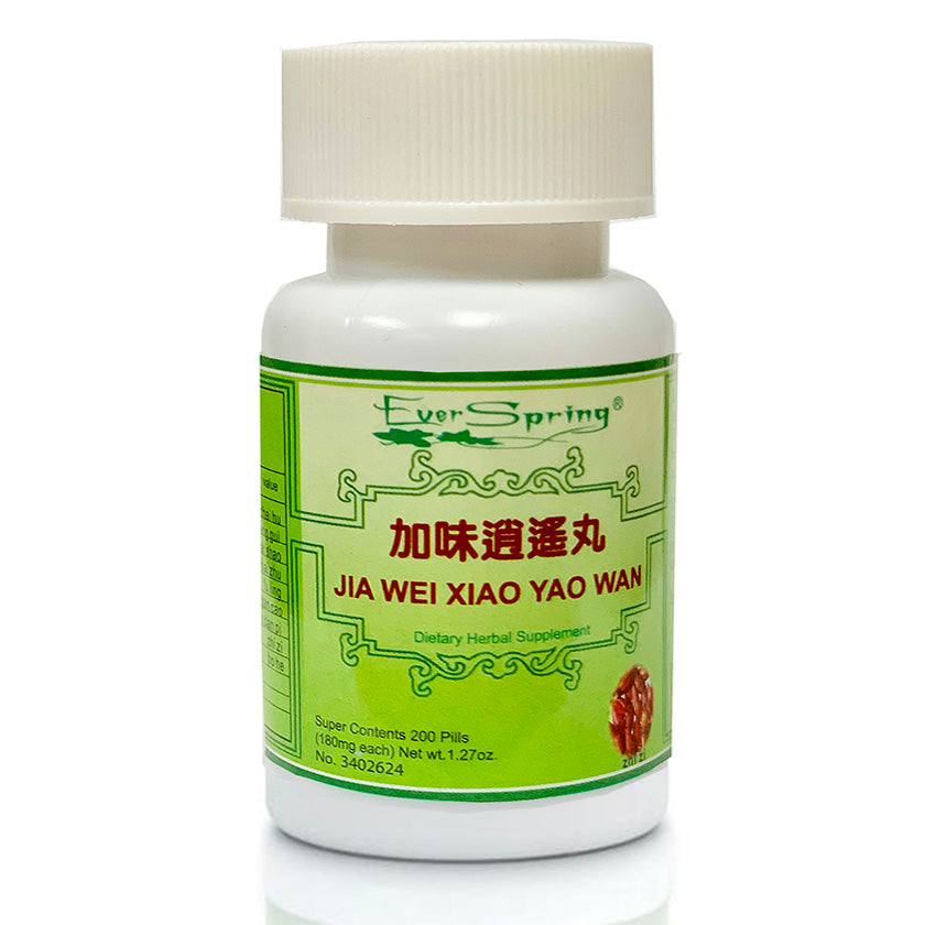 N024  Jia Wei Xiao Yao Wan  / Ever Spring - Traditional Herbal Formula Pills - Acubest