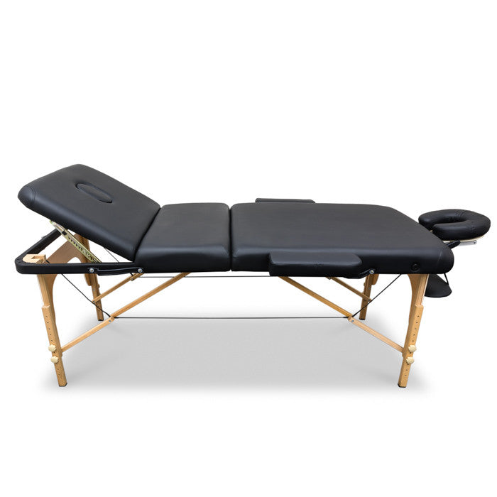 Portable Massage Table With Adjustable Back / T-18A3 - Acubest
