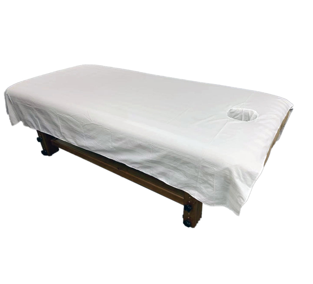 X-13 Massage Table Sheets with sew on face hole protection. - Acubest