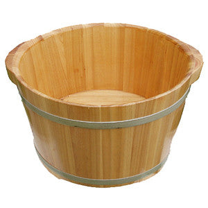 Wooden Foot Bath Bucket / E-42, E-42A
