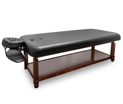 A&A Adjustable Wooden Frame Massage Table/ T-10F1