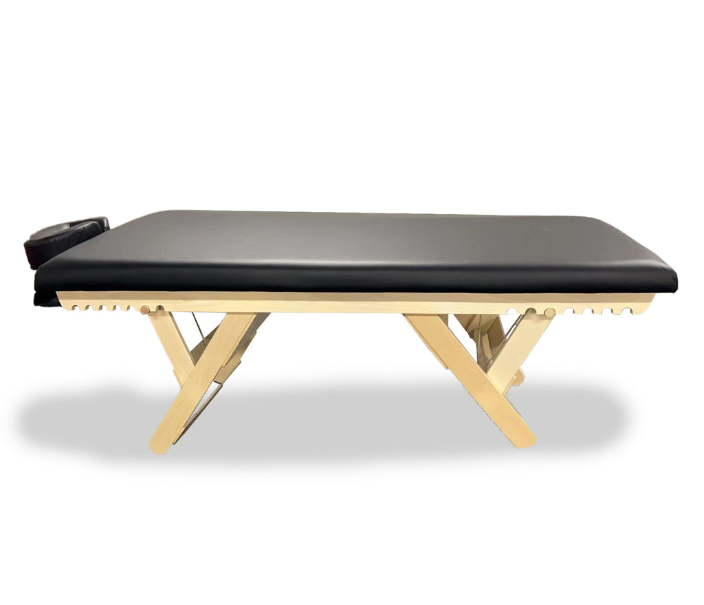 A&A Adjustable Wooden Frame Massage Table / T-10F6 - Acubest