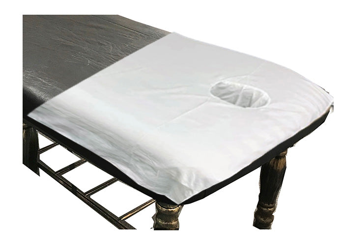 X-08 Reusable/washable cotton Massage Table Head Sheet/ Face Rest Cover Sheets - Acubest