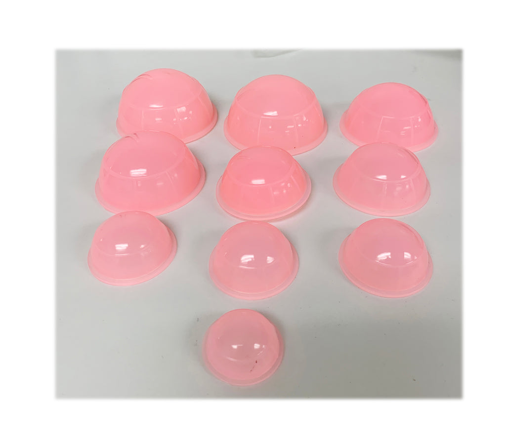 Silicone Vacuum Cupping Therapy Set / C-08A - Acubest