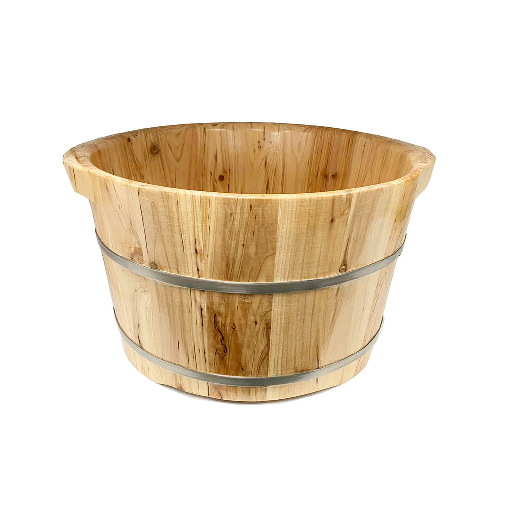 Wooden Foot Bath Bucket / E-42, E-42A - Acubest