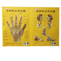 G-03D Acupuncture Hand & Foot Gua Sha Chart - Acubest