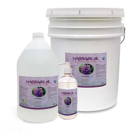 Body Massage Oil (Lavender Scent) / HF049 - Acubest