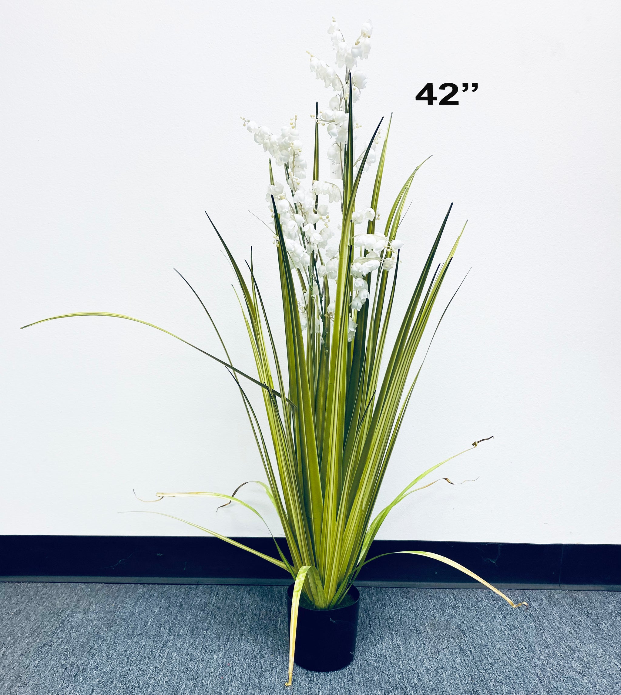 lily of the valley potted plant for sale Artificial potted plant: fake fabric Lily of the Valley: faux flowers – Acubest