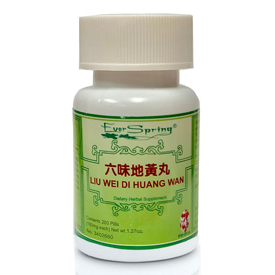 N001 Liu Wei Di Huang Wan / Ever Spring - Traditional Herbal Formula Pills - Acubest