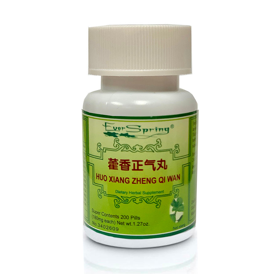 N009 Huo Xiang Zheng Qi Wan / Ever Spring - Traditional Herbal Formula Pills - Acubest