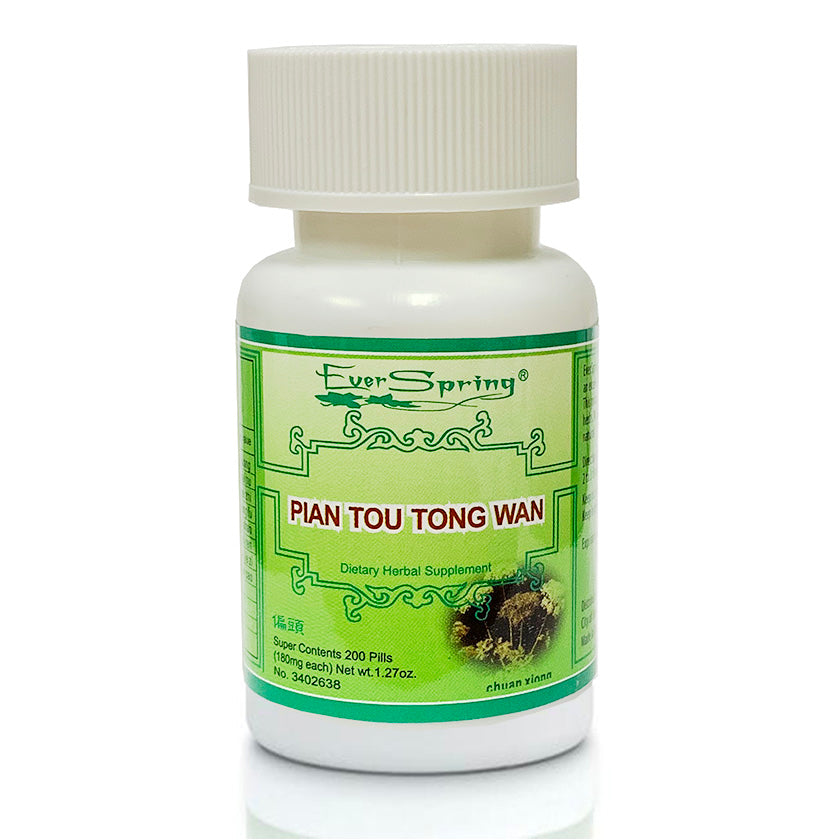 N038  Pian Tou Tong Wan  / Ever Spring - Traditional Herbal Formula Pills - Acubest
