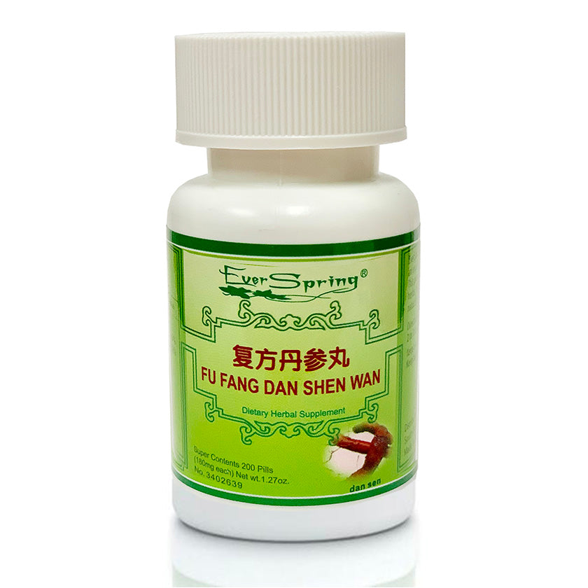 N039  Fu Fang Dan Shen Wan  / Ever Spring - Traditional Herbal Formula Pills - Acubest