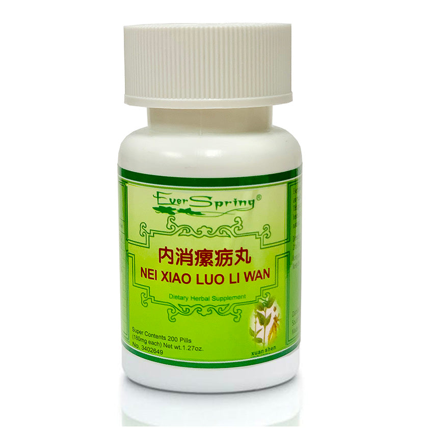 N049  Nei Xiao Luo Li Wan  / Ever Spring - Traditional Herbal Formula Pills - Acubest
