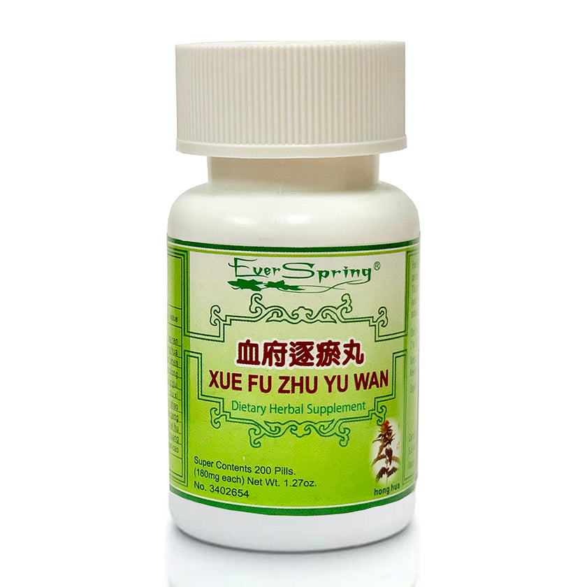 N054  Xue Fu Zhu Yu Wan  / Ever Spring - Traditional Herbal Formula Pills - Acubest