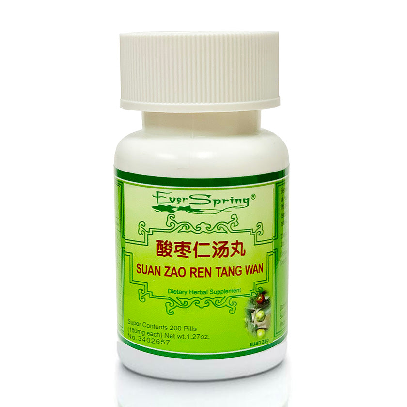 N057  Suan Zao Ren Tang Wan  / Ever Spring - Traditional Herbal Formula Pills - Acubest