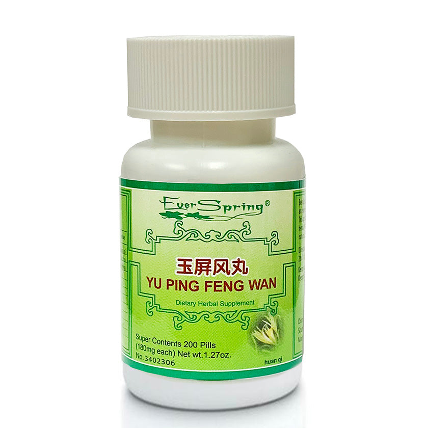 N072  Yu Ping Feng Wan  / Ever Spring - Traditional Herbal Formula Pills - Acubest