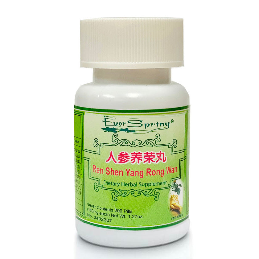 N073  Ren Shen Yang Rong Wan  / Ever Spring - Traditional Herbal Formula Pills - Acubest