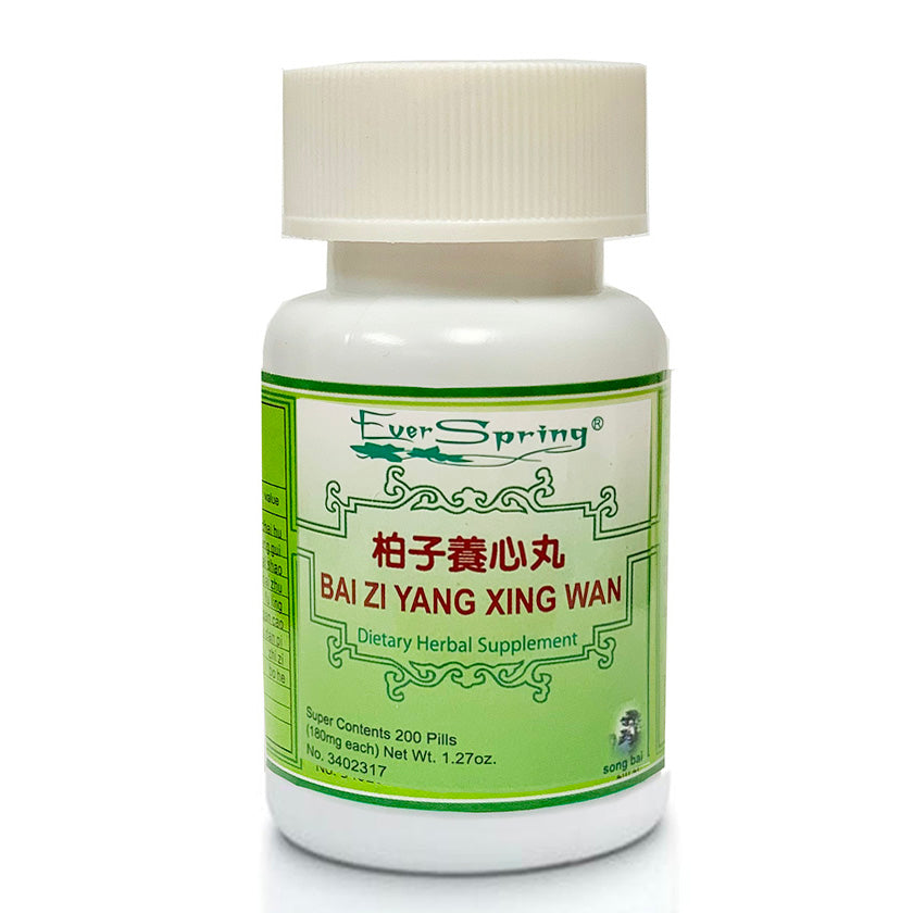 N083  Bai Zi Yang Xin Wan  / Ever Spring - Traditional Herbal Formula Pills - Acubest