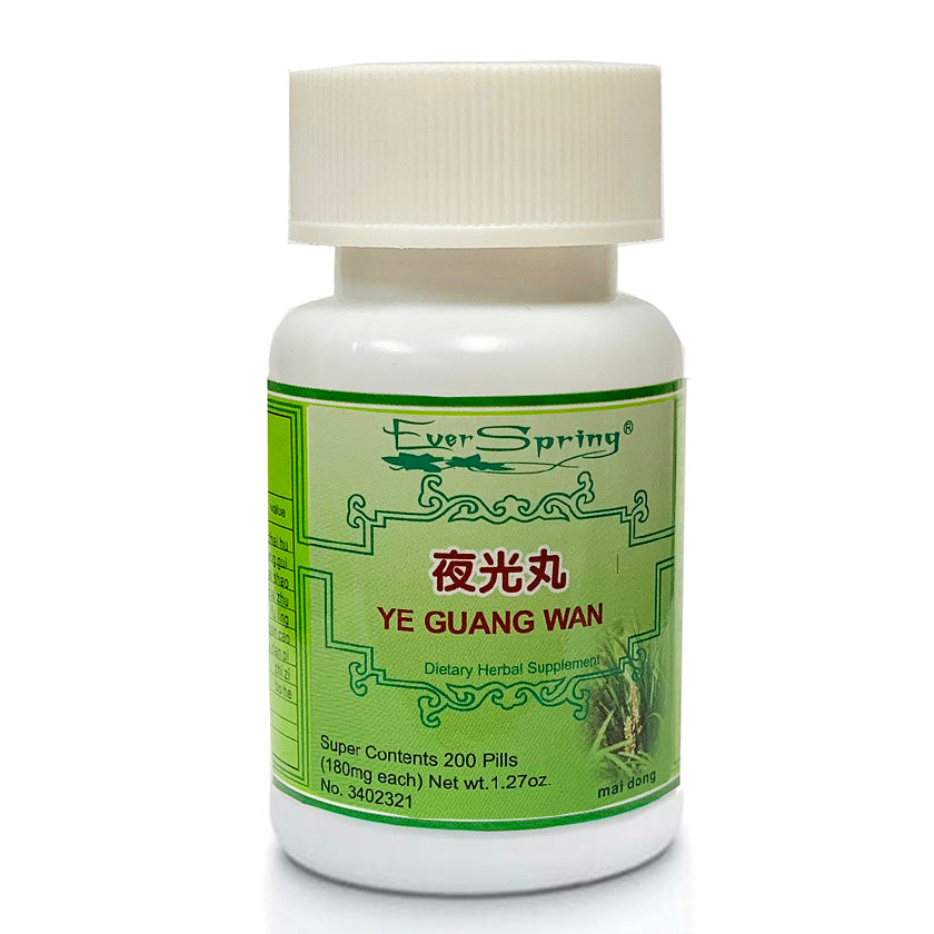 N087  Ye Guang Wan  / Ever Spring - Traditional Herbal Formula Pills - Acubest