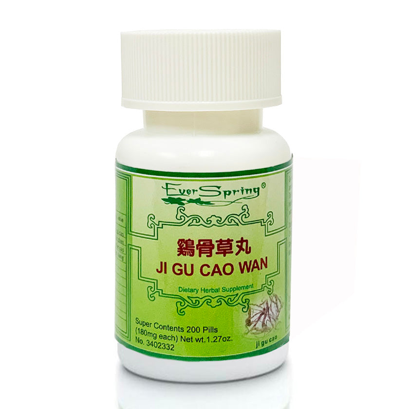 N098  Ji Gu Cao Wan / Ever Spring - Traditional Herbal Formula Pills - Acubest