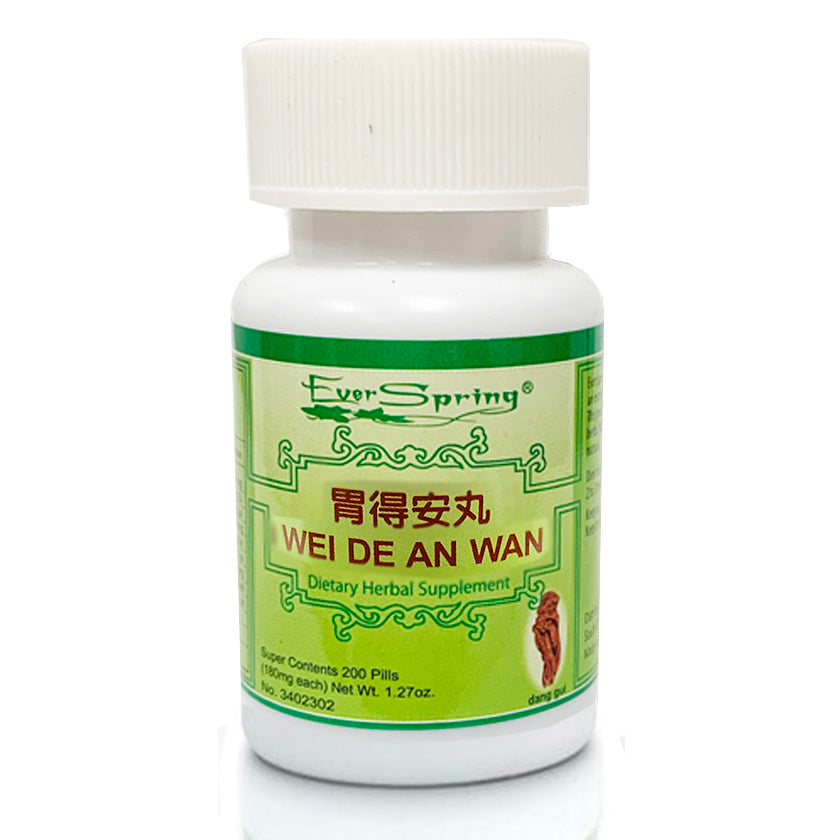 N100 Wei De An Wan/ Ever Spring- Traditional Herbal Formula Pills - Acubest