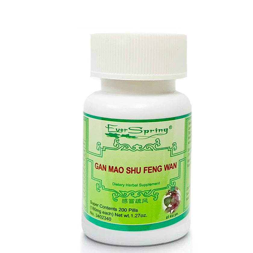 N106  Gan Mao Shu Feng Wan  / Ever Spring - Traditional Herbal Formula Pills - Acubest