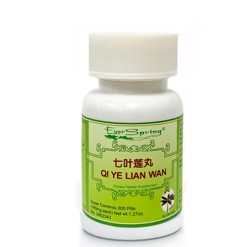N109  Qi Ye Lian Wan  / Ever Spring - Traditional Herbal Formula Pills - Acubest