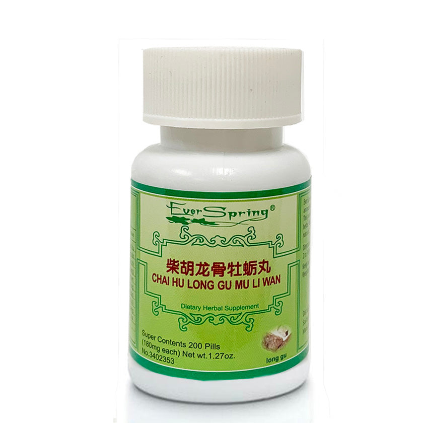 N119  Chai Hu Long Gu Mu Li Wan  / Ever Spring - Traditional Herbal Formula Pills - Acubest