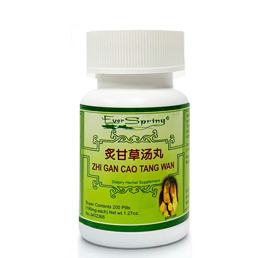 N132  Zhi Gan Cao Tang Wan / Ever Spring - Traditional Herbal Formula Pills - Acubest