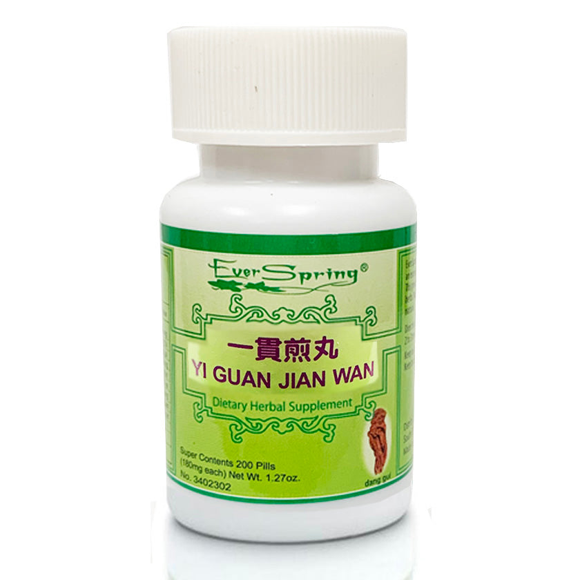 N137  Yi Guan Jian Wan / Ever Spring - Traditional Herbal Formula Pills - Acubest