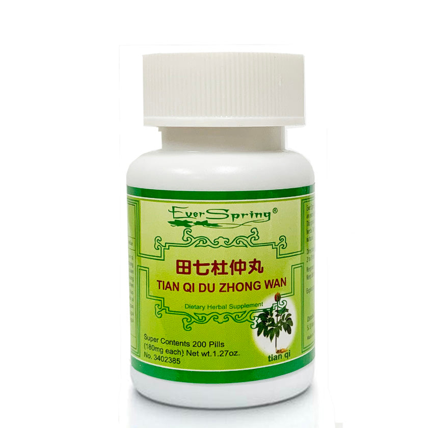 N151  Tian Qi Du Zhong Wan  / Ever Spring - Traditional Herbal Formula Pills - Acubest