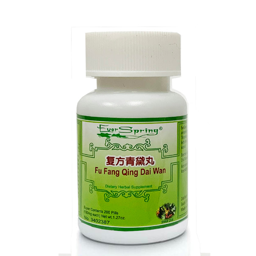 N153  Fu Fang Qing Dai Wan  / Ever Spring - Traditional Herbal Formula Pills - Acubest