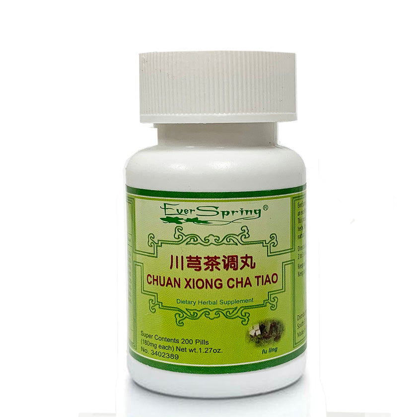 N155 Chuan Xiong Cha Tiao Wan Ever Spring Traditional Herbal Formula Pills