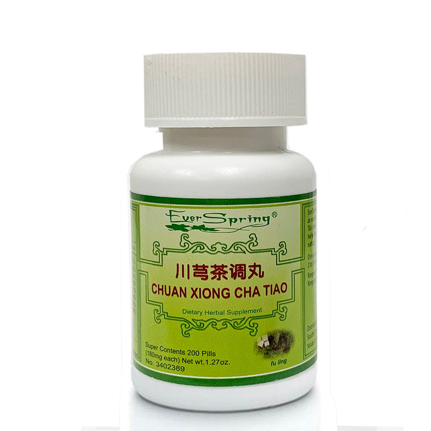 N155  Chuan Xiong Cha Tiao Wan  / Ever Spring - Traditional Herbal Formula Pills - Acubest