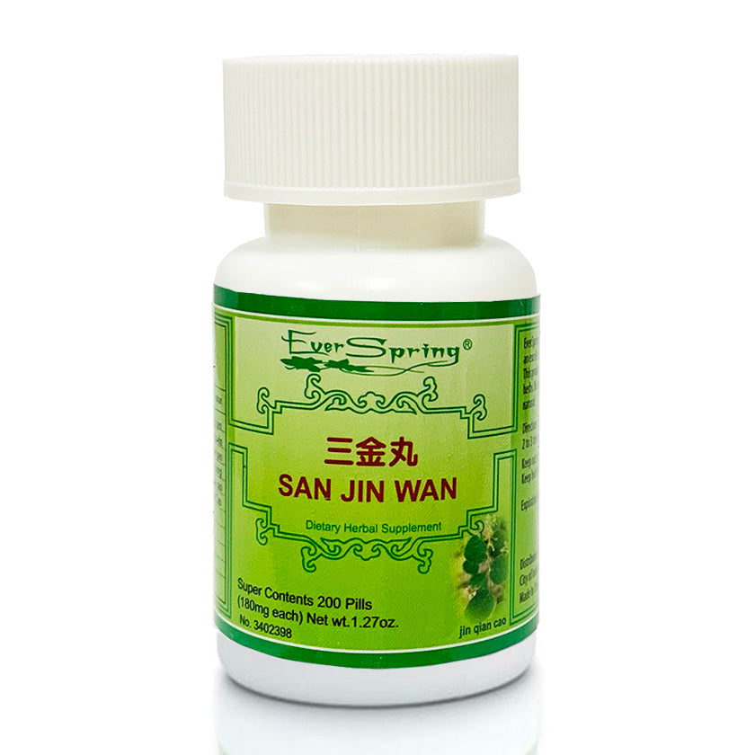N164  San Jin Wan  / Ever Spring - Traditional Herbal Formula Pills - Acubest