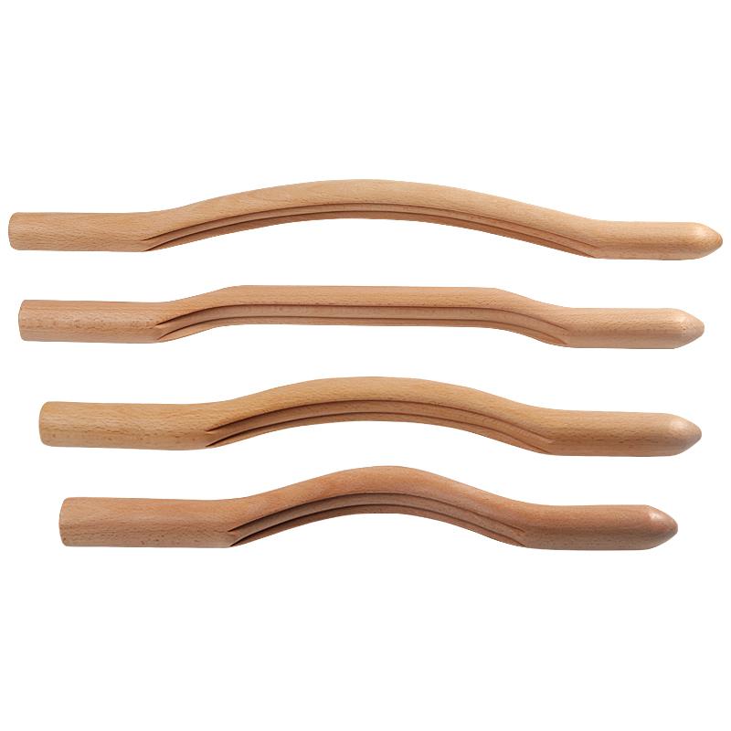 Wooden Gua Sha Stick Set / T-08K - Acubest
