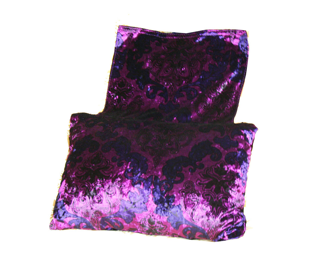Sofa Head Pillow (Purple Floral) / W-27A1 - Acubest