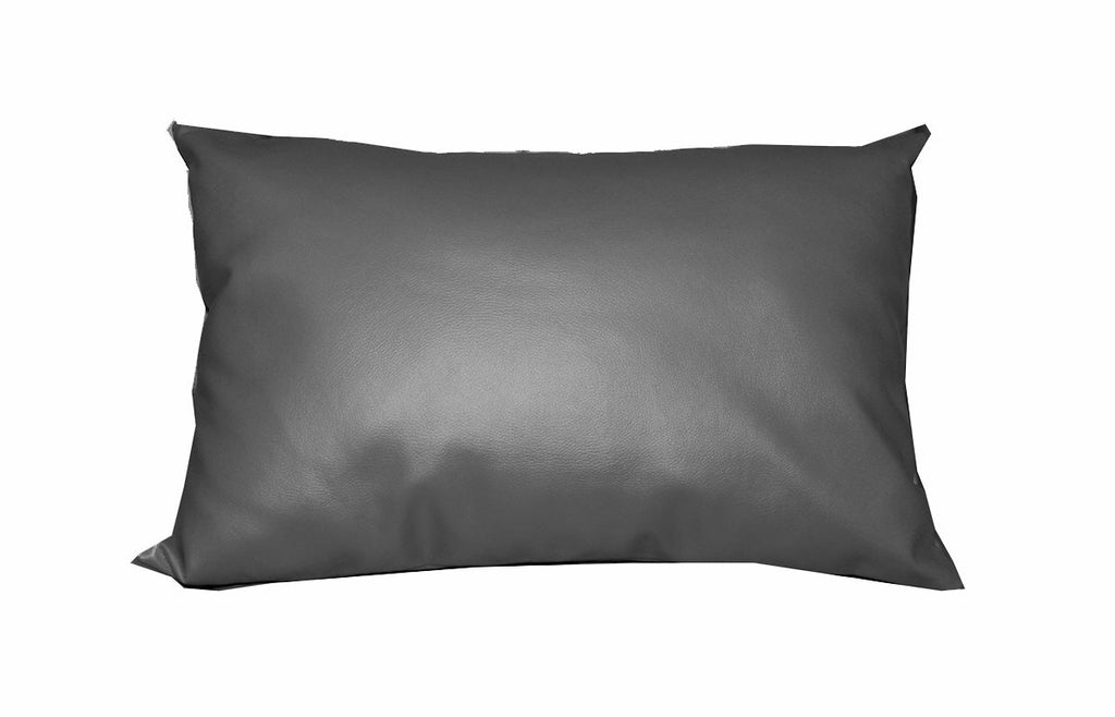 Sofa Lumbar Pillow (Black Vinyl) / W-27A7 - Acubest