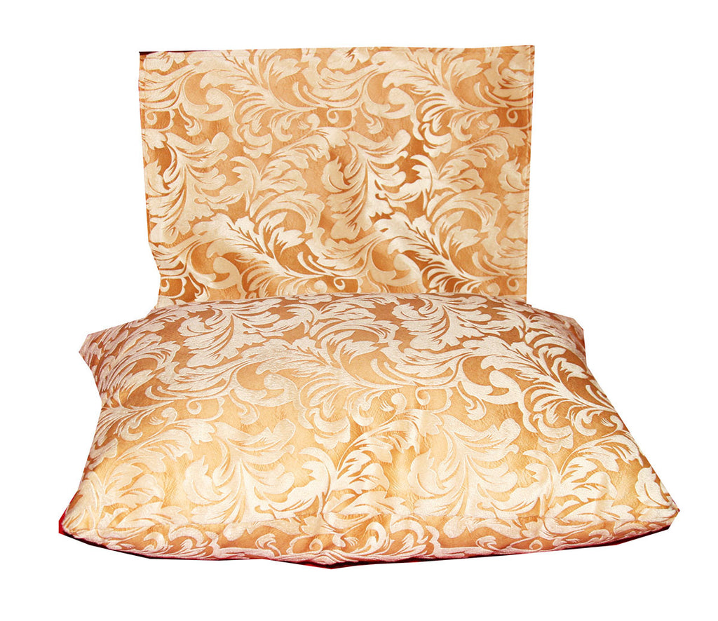Sofa Head Pillow (Yellow Floral) / W-27 - Acubest
