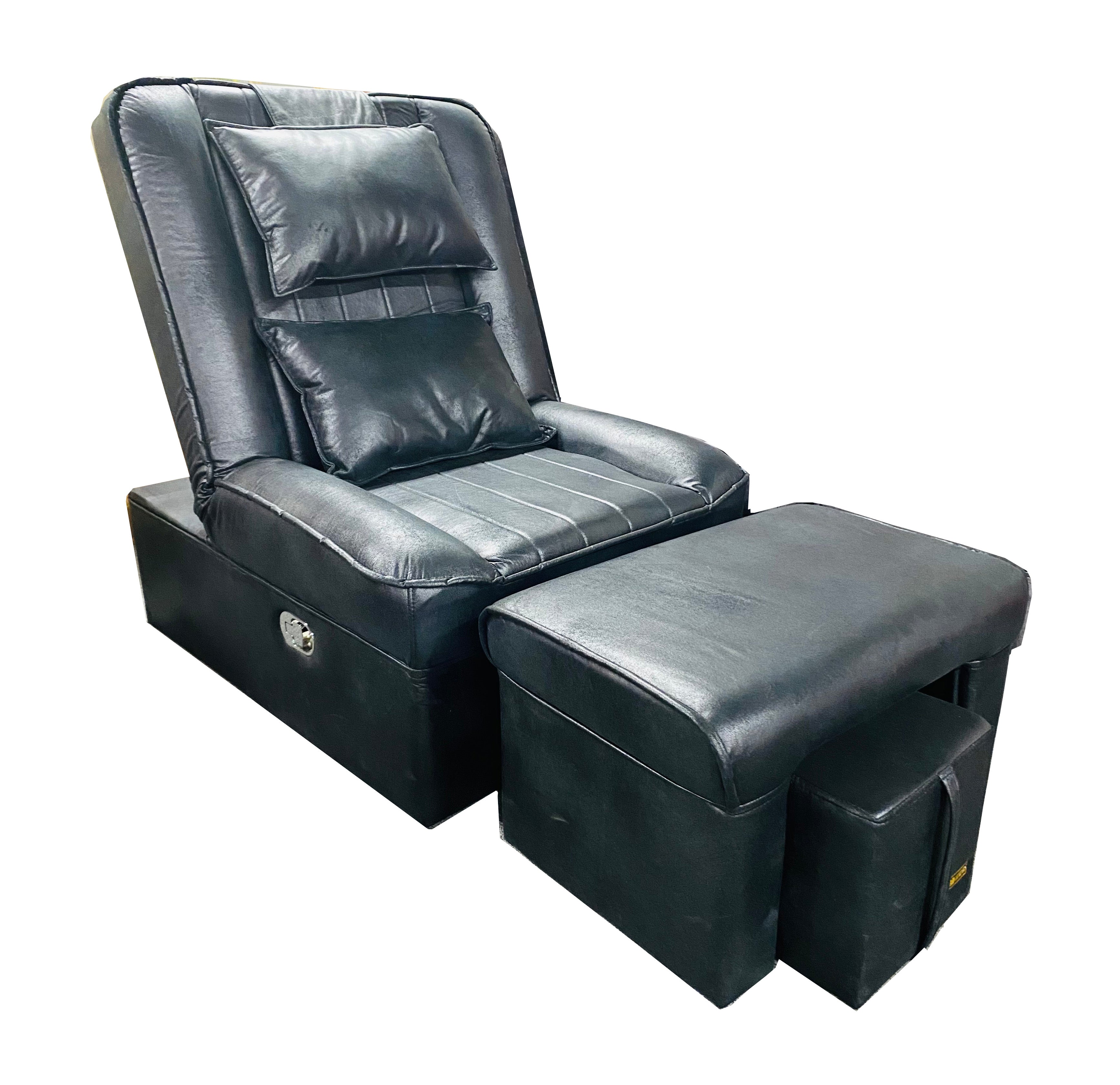 Foot Reflexology Massage Reclining Therapy Chair Set W-39C7