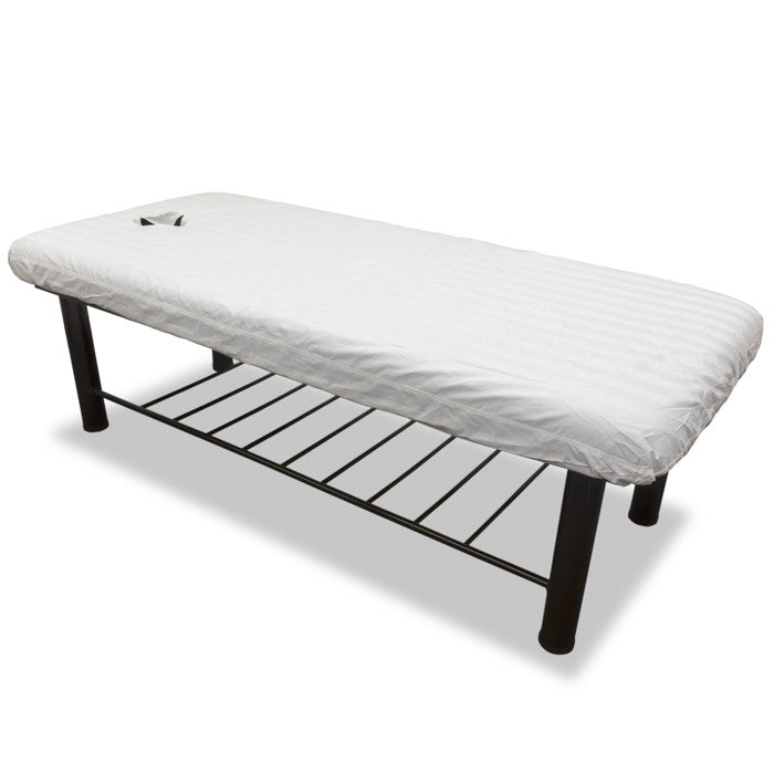 X-12B1 Fitted Massage Table Covers with Face Holes - Acubest