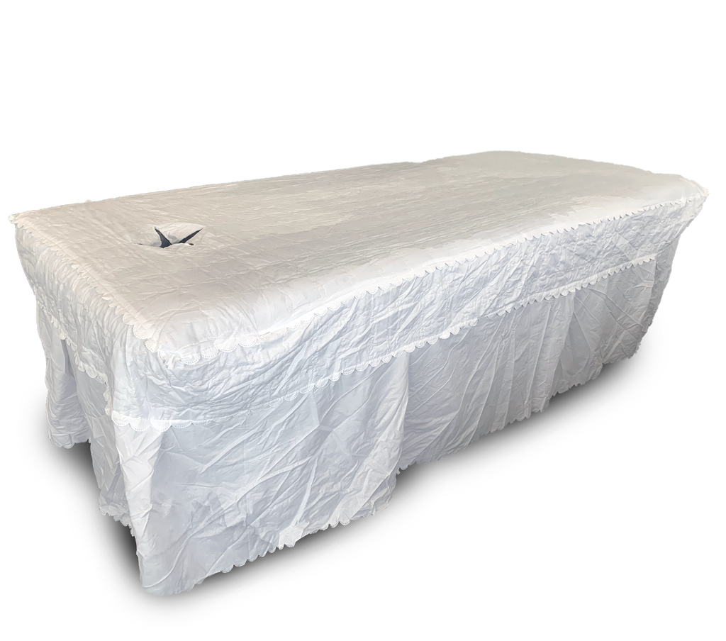 X-16A1 Massge Table Cover with Skirt - Acubest
