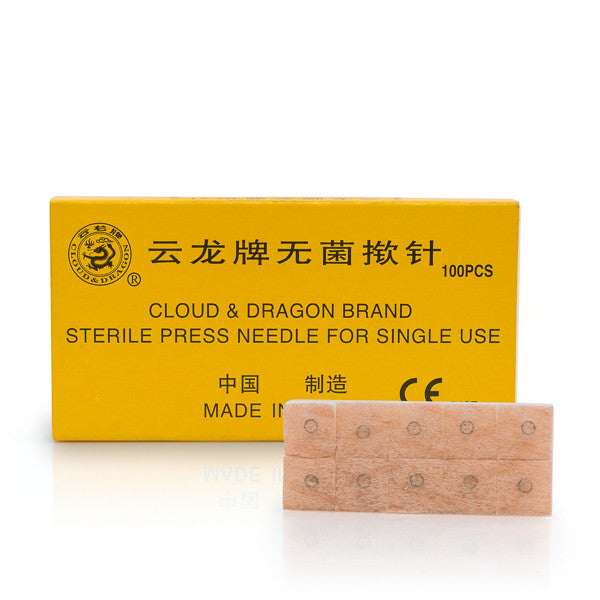 Cloud & Dragon Sterile Press Needles / Disposable Ear Tacks / A-009 - Acubest